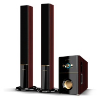 山水(SANSUI) GS-6000(88B)蓝牙音箱 电视机音响低音炮卡拉OK2.1家庭影院U盘木质音箱