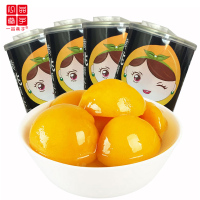 一品巷子 糖水黄桃水果罐头黄桃罐头425g*4罐开罐即食