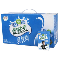 伊利优酸乳整箱250ml*24盒 哈密瓜味