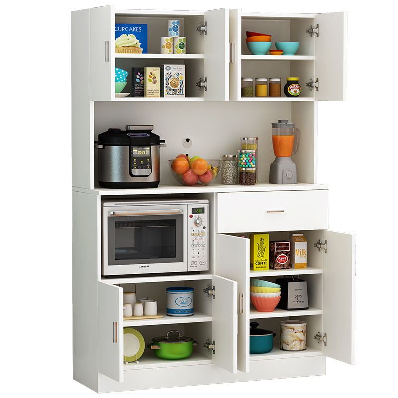 餐厨房柜餐北欧简约边柜现代经济型家用碗柜餐置厨房柜