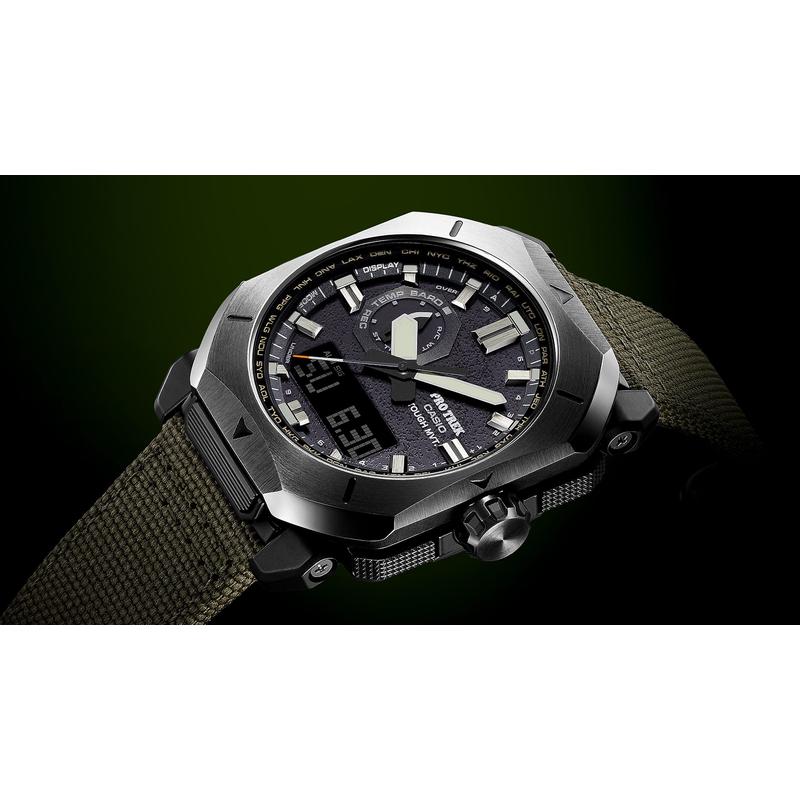 CASIO 卡西欧多功能防烧伤CORDURABushcraft手表高清大图