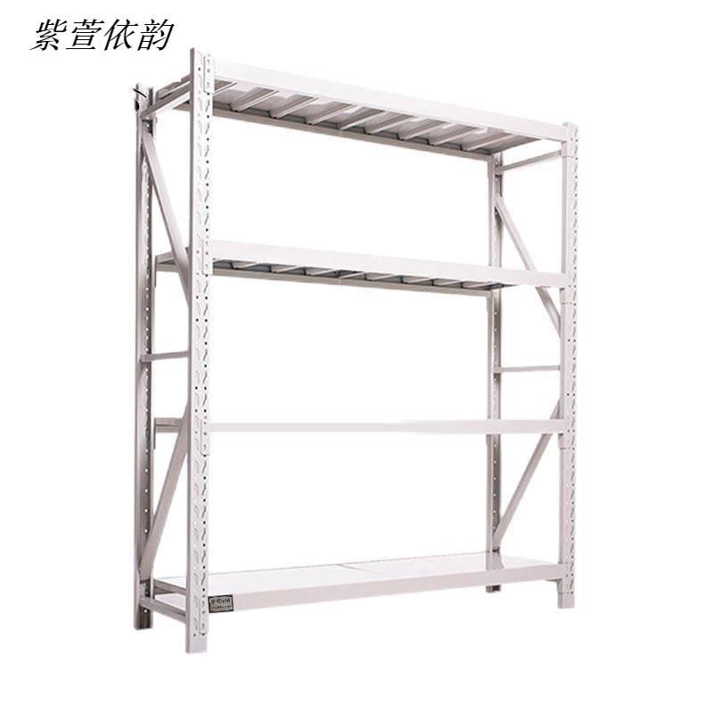 紫萱依韵 仓储层架家用金属货架超市展示架储物架置物架仓库承重200公斤 1组