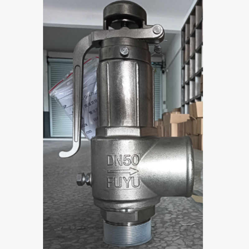 浙江富羽 不锈钢阀门 A28H-16P 公称通经50mm高清大图