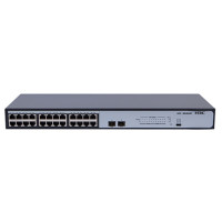 华三(H3C)MS4024P-EI 24口千兆以太网交换机 +2光口 监控专用替代MS4024P