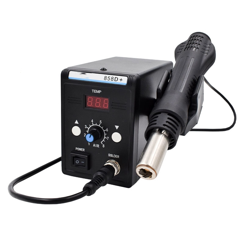 数显热风枪阿斯卡利700w吹芯片拆ic返修拆焊维修工作台