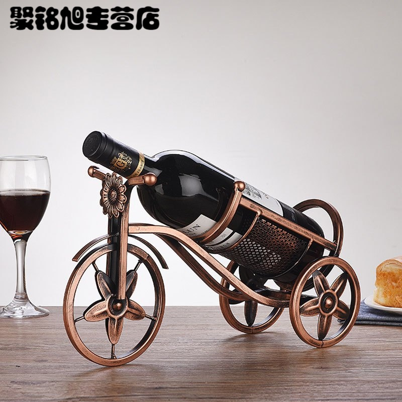 酒架子欧式创意红酒架摆件葡萄酒家庭摆设酒瓶架现代简约酒架家装建材及五金住宅家具架类酒架
