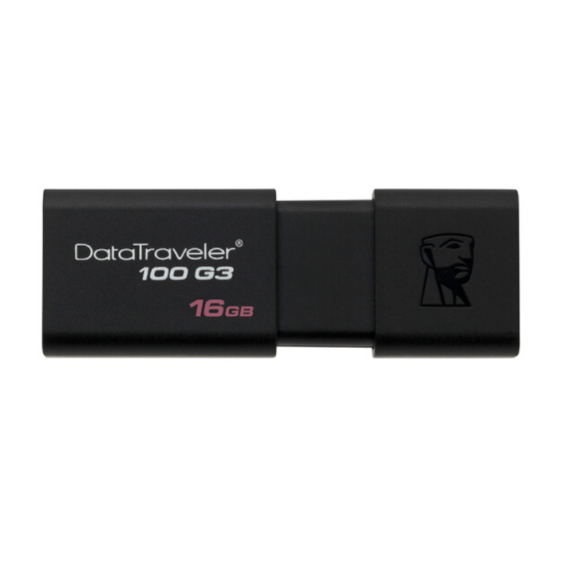 金士顿kingstondt100g316gbusb30u盘高速u盘黑色