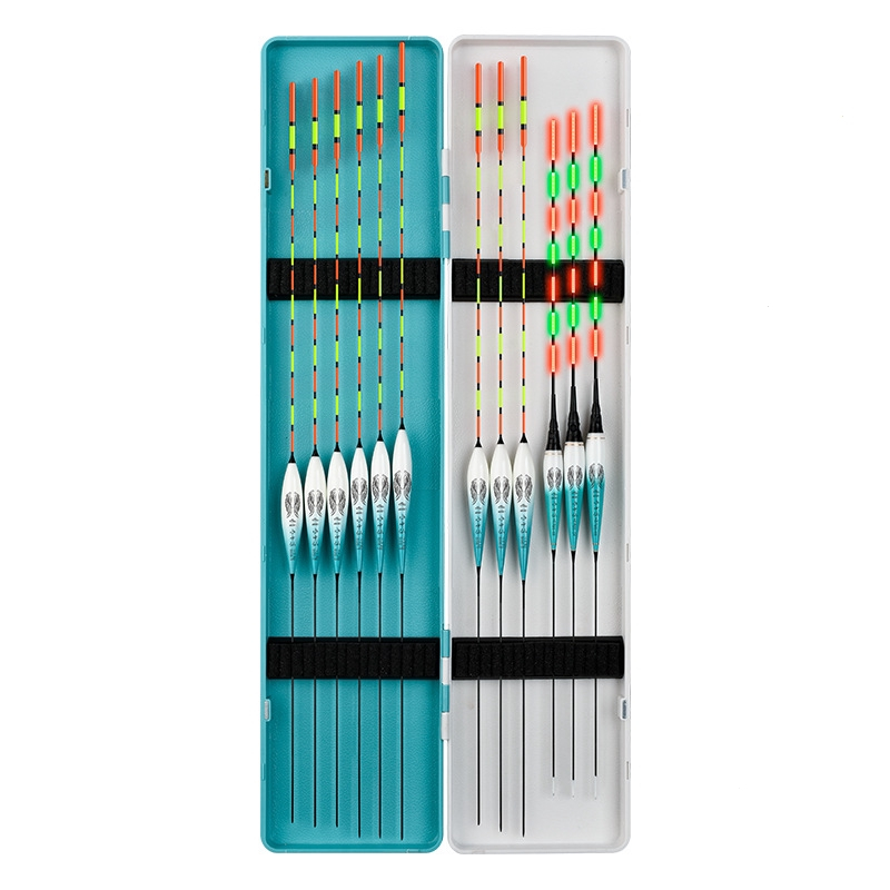 闪电客鱼漂套装醒目加粗高灵敏浮漂野钓夜光漂鲫鱼漂日夜两用鱼浮漂