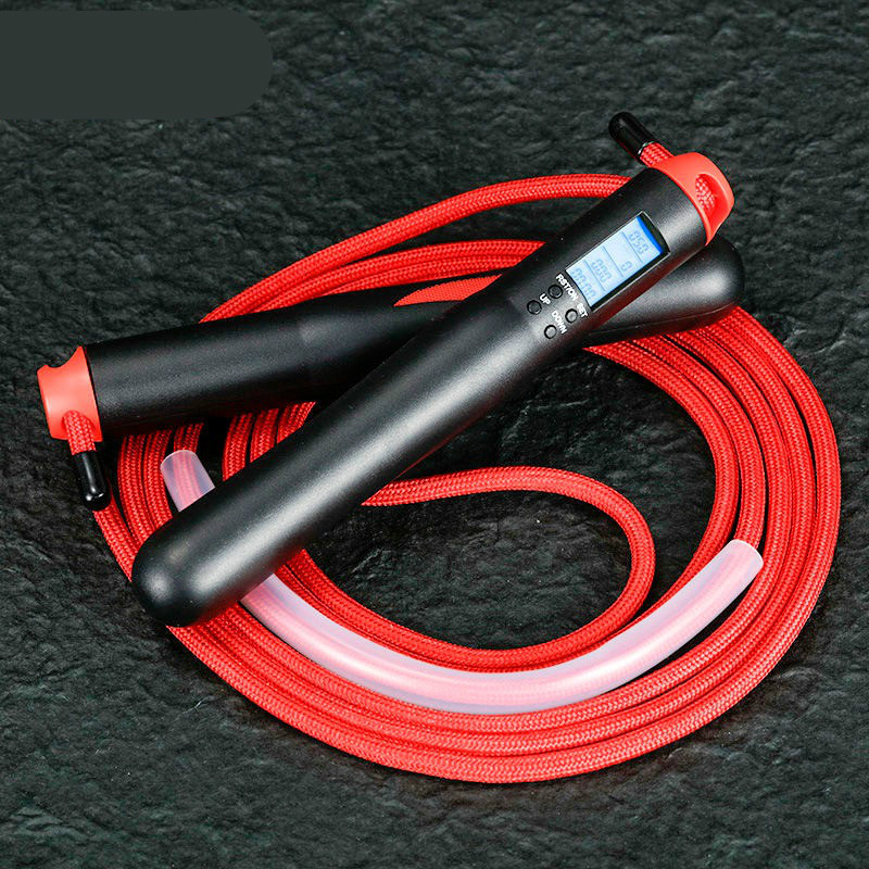 甄萌计时计数跳绳中考专用跳绳健身器材家用器