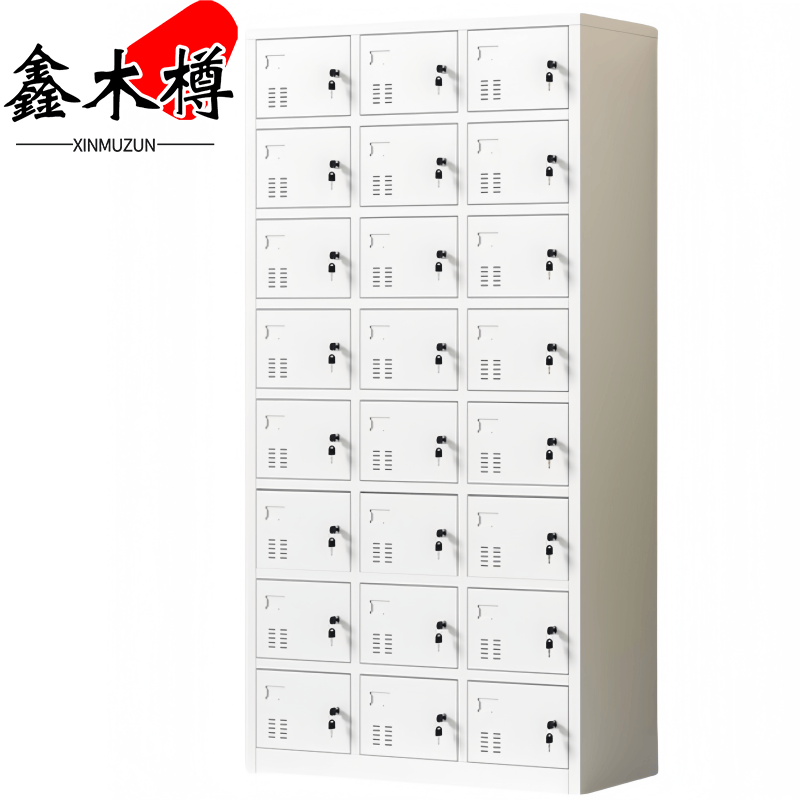 鑫木樽更衣柜二十四门台高清大图