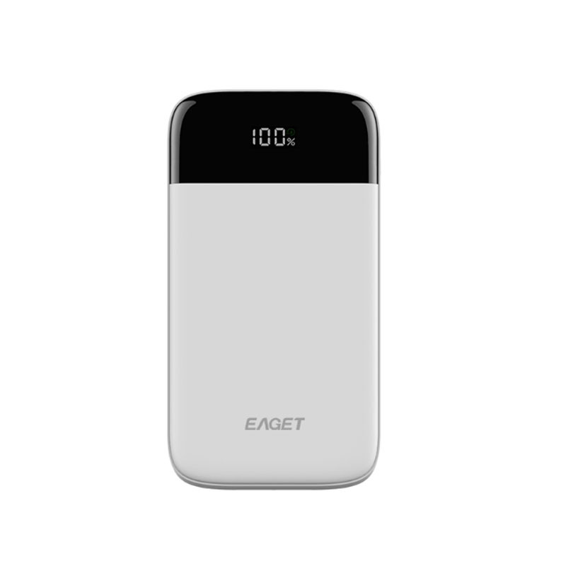 忆捷(EAGET) EQ20快充电源锂电池 20W 10000毫安3接口便携式 1个 黑色(单位:个)高清大图