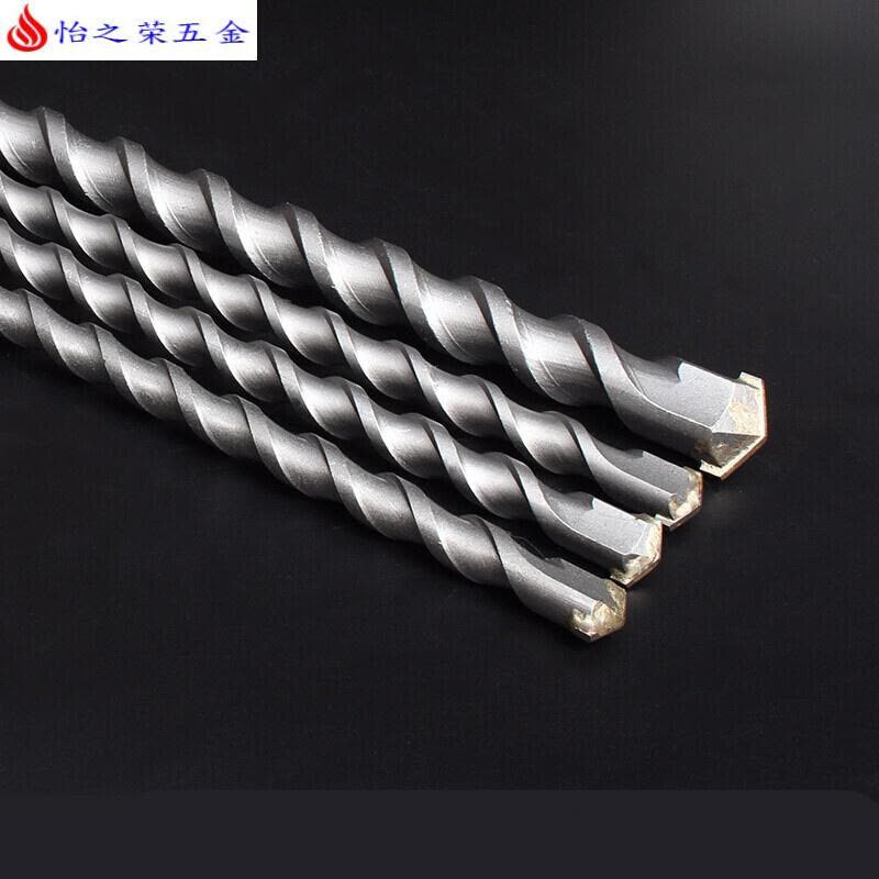 电锤钻头方柄 圆柄加长过墙冲击钻头合金电锤钻头14-30*600MM650 圆柄20x600图片