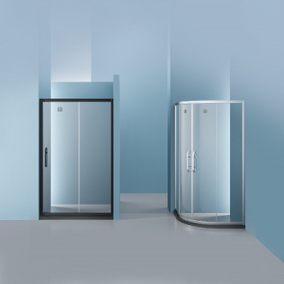 大白diiib整体淋浴房铝合金弧扇形型淋浴房家用浴室厕所干湿分离卫生