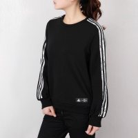 阿迪达斯(adidas)女士休闲套头衫任哲联名圆领运动卫衣EA2098
