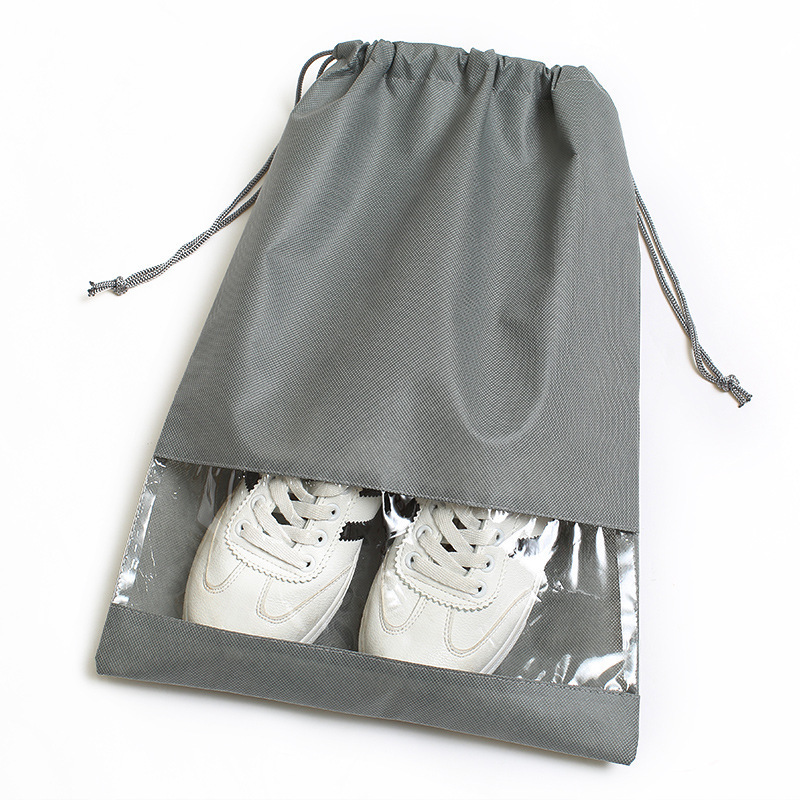 韩非子收纳鞋袋旅行收纳袋鞋子加厚无纺布收纳袋鞋子包装袋抽绳束口