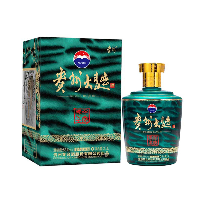 茅台 贵州大曲酒 壬寅虎年 酱香型白酒 53度 2.5L 单坛装 贵州茅台酒股份有限公司出品 中秋送礼