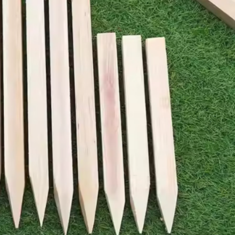 测绘木桩放线木桩测量木桩定点桩界桩木橛子3*50cm(单位:根)高清大图