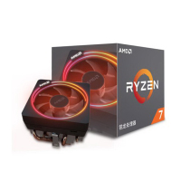 AMD 锐龙 7 2700 处理器 8核16线程 AM4 接口 3.2GHz 盒装