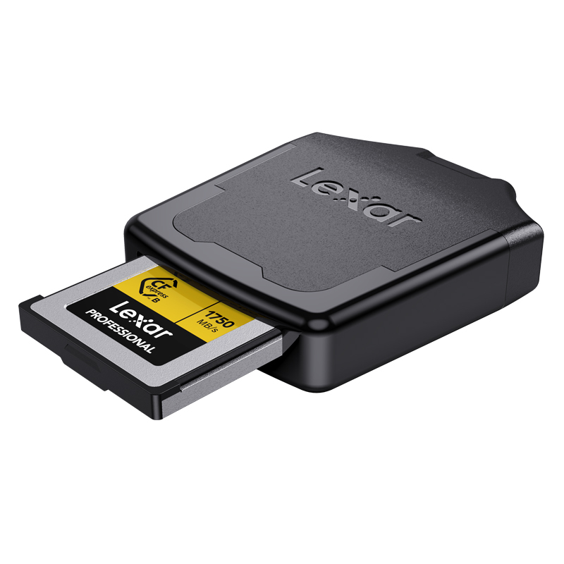 雷克沙(Lexar)专业版CFexpress Type B USB 3.1 读卡器 读1000MB/s写900MB/s