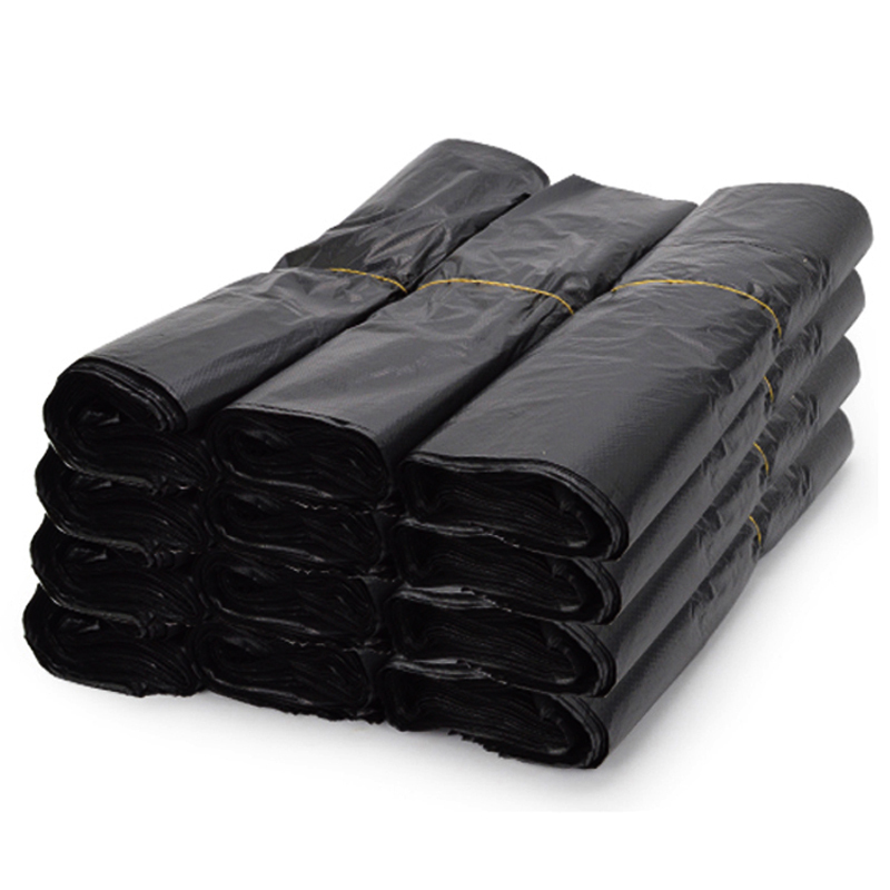 垃圾袋家用加厚手提式塑料袋子中大号黑色厨房特厚款垃圾袋家用3353