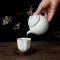 恒福(TEA MiLL)定窑福润壶(玉白)功夫茶具茶壶陶瓷 半手工制作