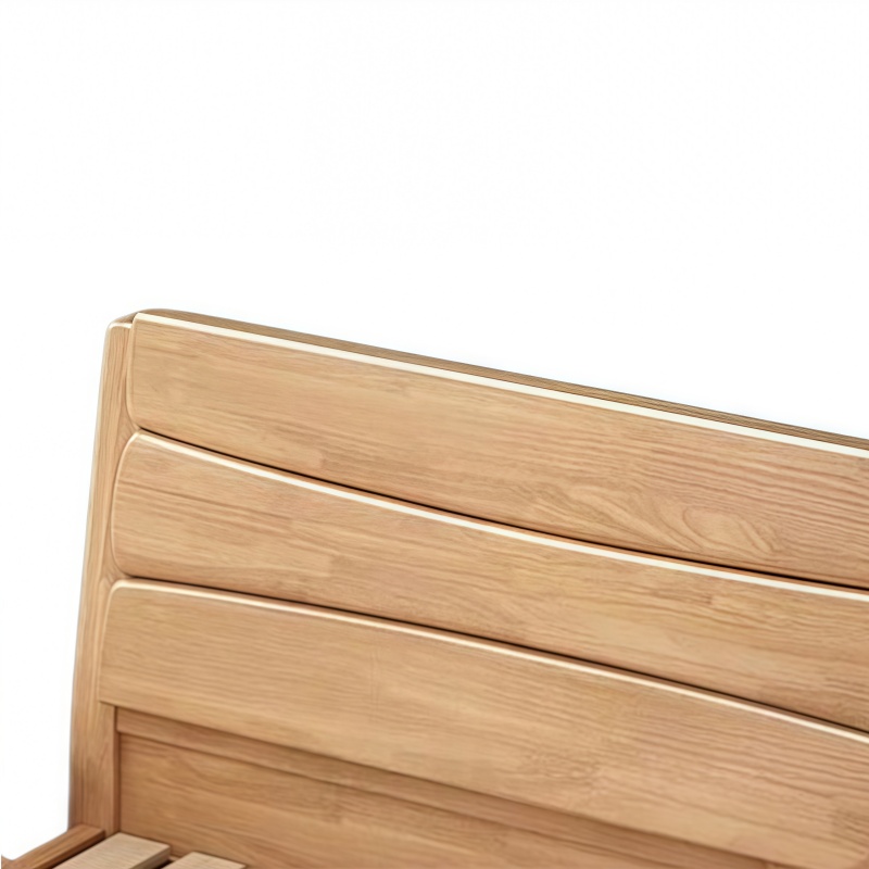 豫龙都 实木床 1.35m 张高清大图