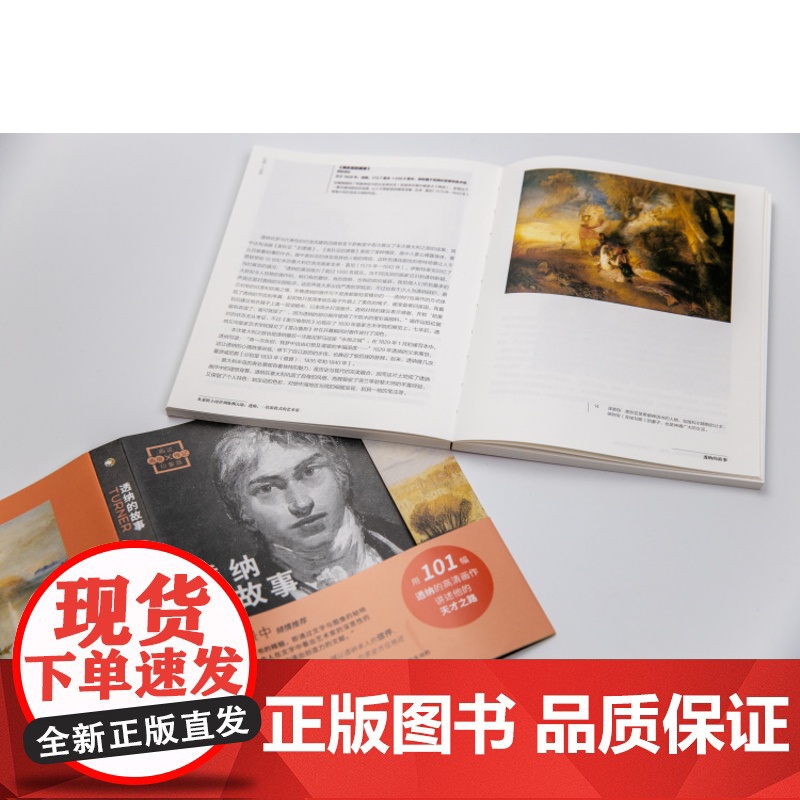 透纳的故事画说印象派 伊莎贝尔埃诺勒希安著艺术类风景画书籍 上海书画出版社高清大图