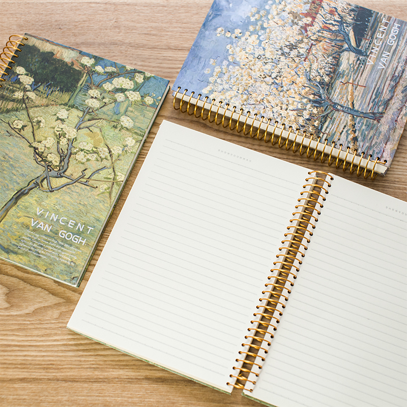 b5加厚大号笔记本学生用简约复古记事本线圈本子可爱韩版便宜超厚