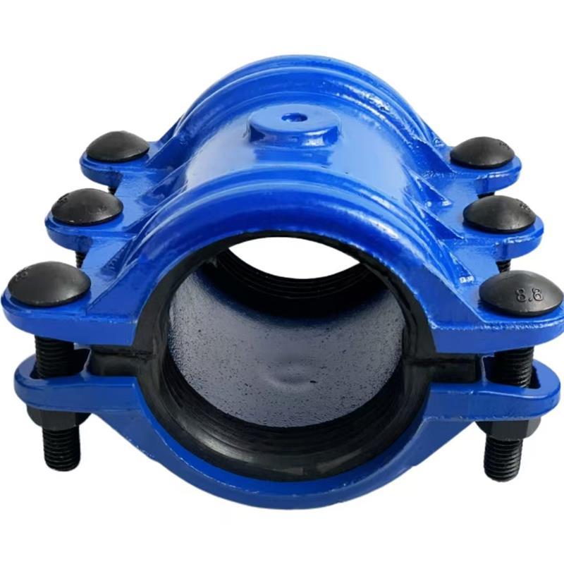 中锦科技 铸铁哈夫节 PE PPR PVC管道抢修节堵漏器 P800 长约500mm 个高清大图