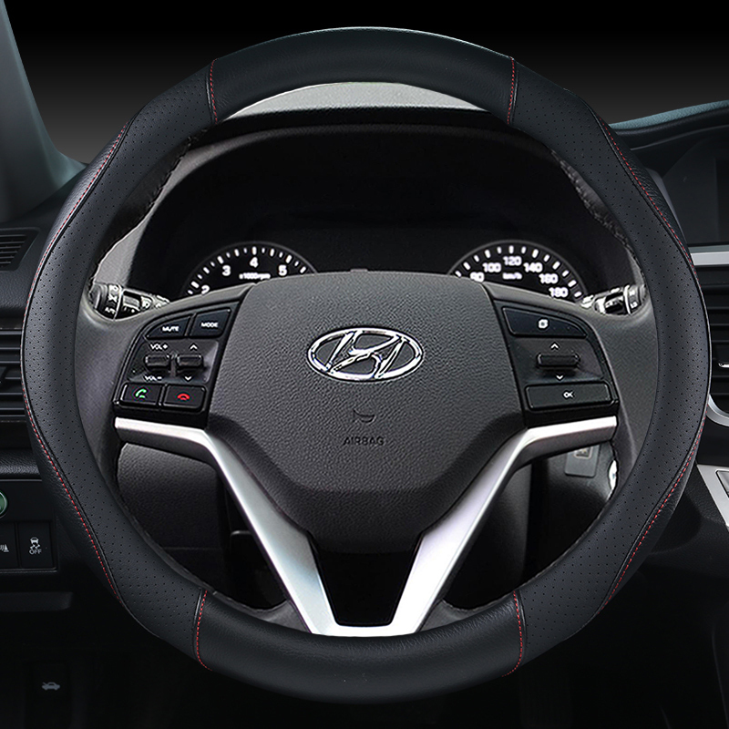 专用北京现代ix35悦纳ix25瑞纳名图领动汽车方向盘套四季把套运动