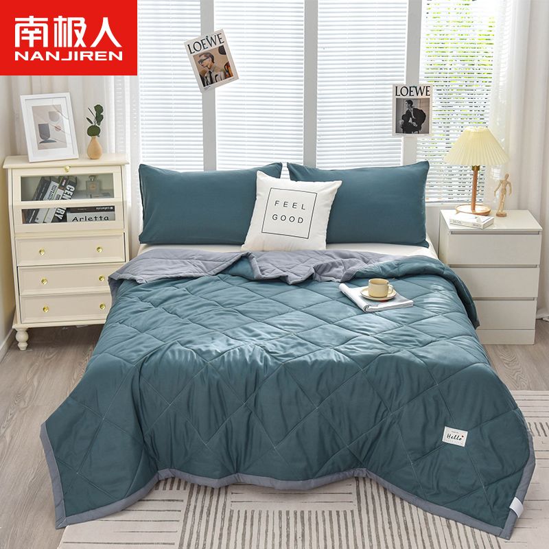 夏凉被空调被双人单人学生宿舍春秋被薄被子儿童夏被高清大图