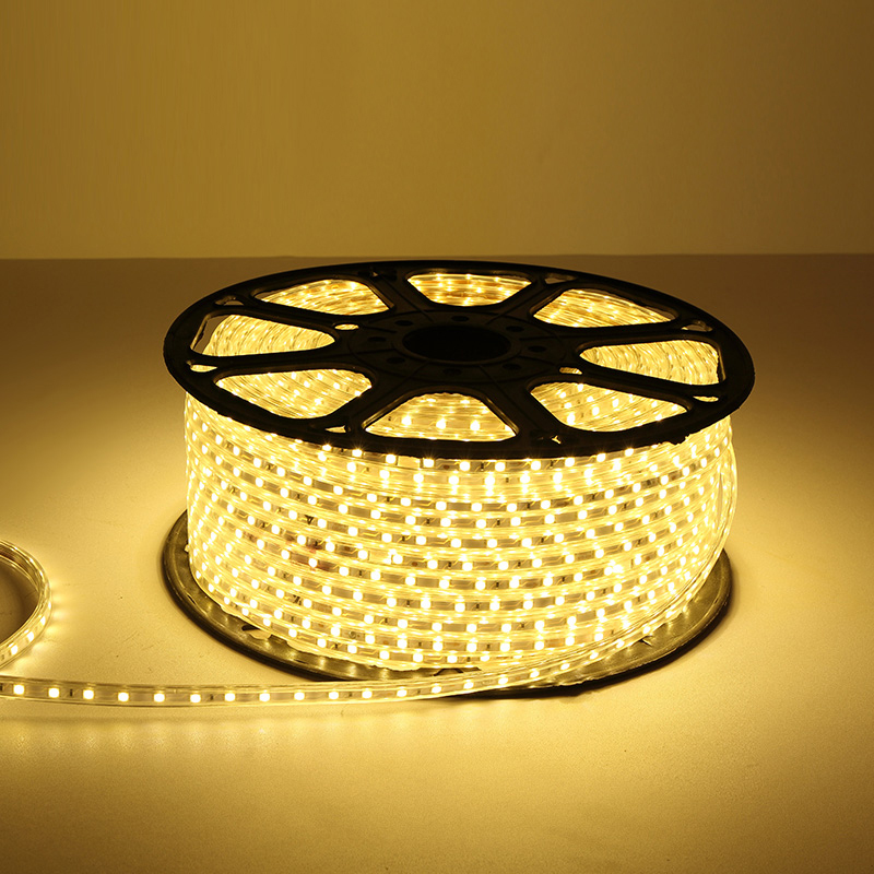 条客厅卧室吊顶长条线灯照明220v白光暖白光自然光条灯家用软灯带视频