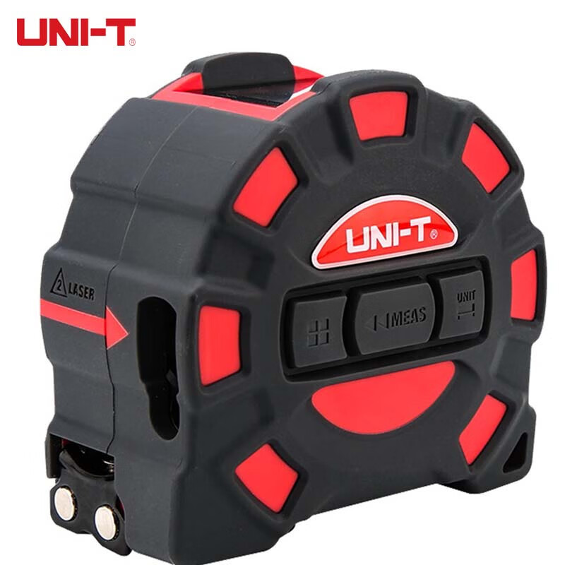 优利德(UNI-T)LM60T 激光测距仪60米高精度红外线电子数显钢卷尺5米手持测量仪电子尺量房仪器 1年维保.