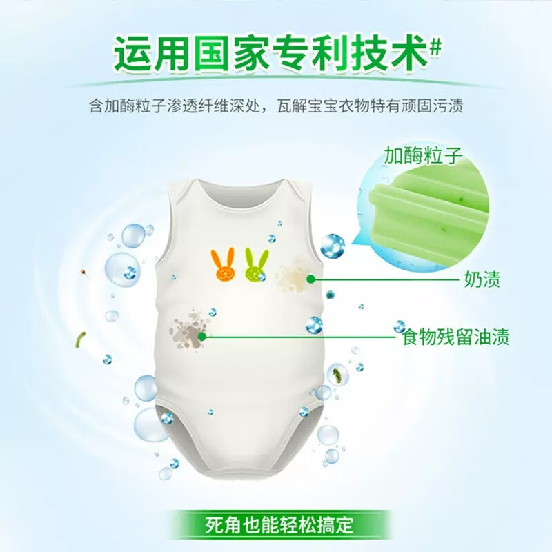 好爸爸(Kispa) 亲肤粒子皂@ 210g*2块 洗衣皂 (计价单位: 组 )高清大图