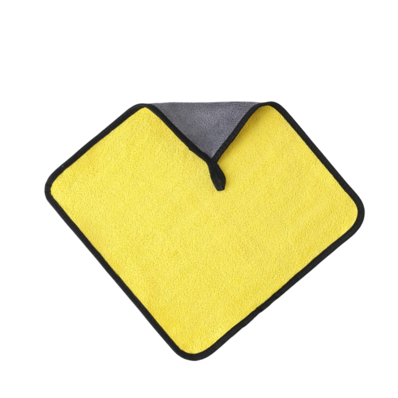 洁能尚 JNS0425 30*30cm 54g 1块/包 高密珊瑚绒清洁 抹布 (计价单位:包) 灰黄色高清大图