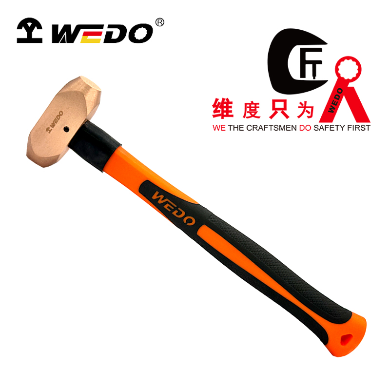 WEDO维度 CO2207A-1016 紫铜塑柄欧式平锤 15lb 单位:把