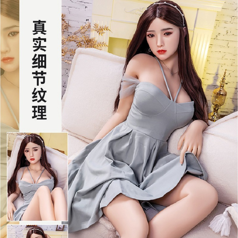 全身实体硅胶真人版娃娃女可插入炮架实体娃娃带头胸带腿阴臀倒模名器性玩偶谜姬男用自慰器情趣男性系列成人用品 非充气娃娃高清大图