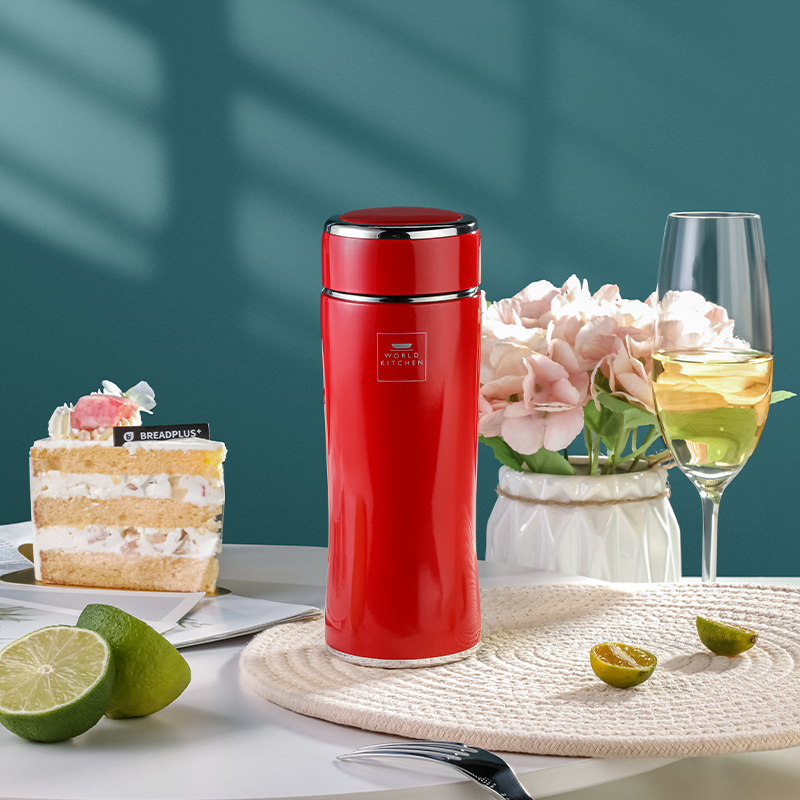 康宁 保温杯280ml-红色