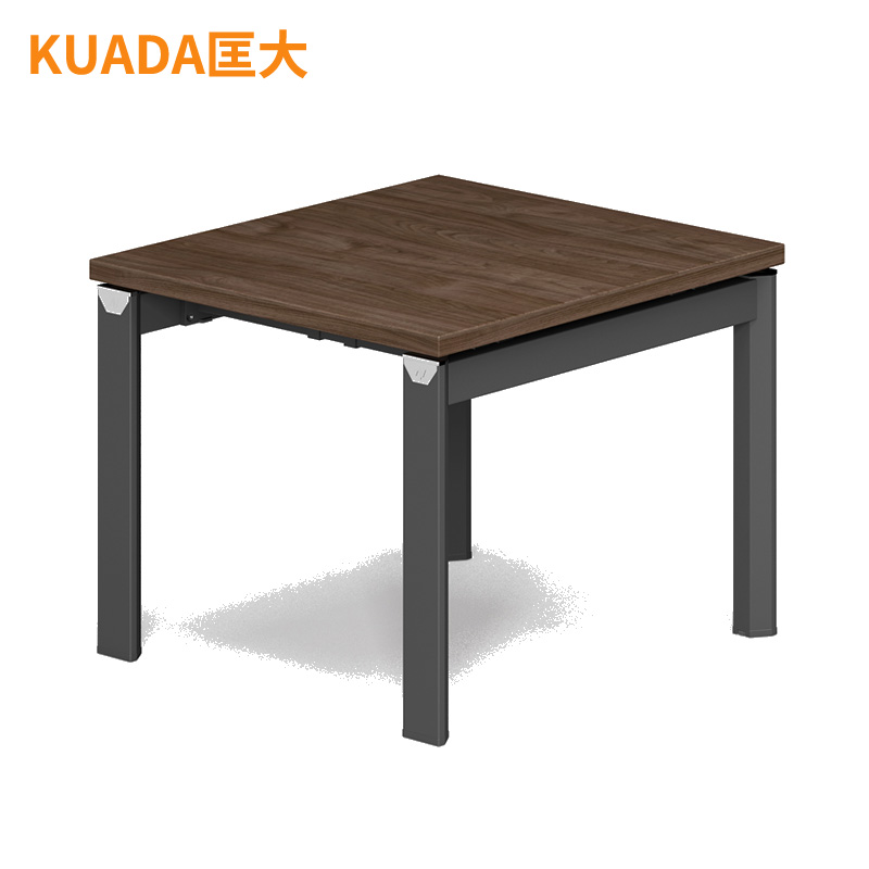 匡大 办公家具钢木方茶几沙发茶几600*600*480高清大图