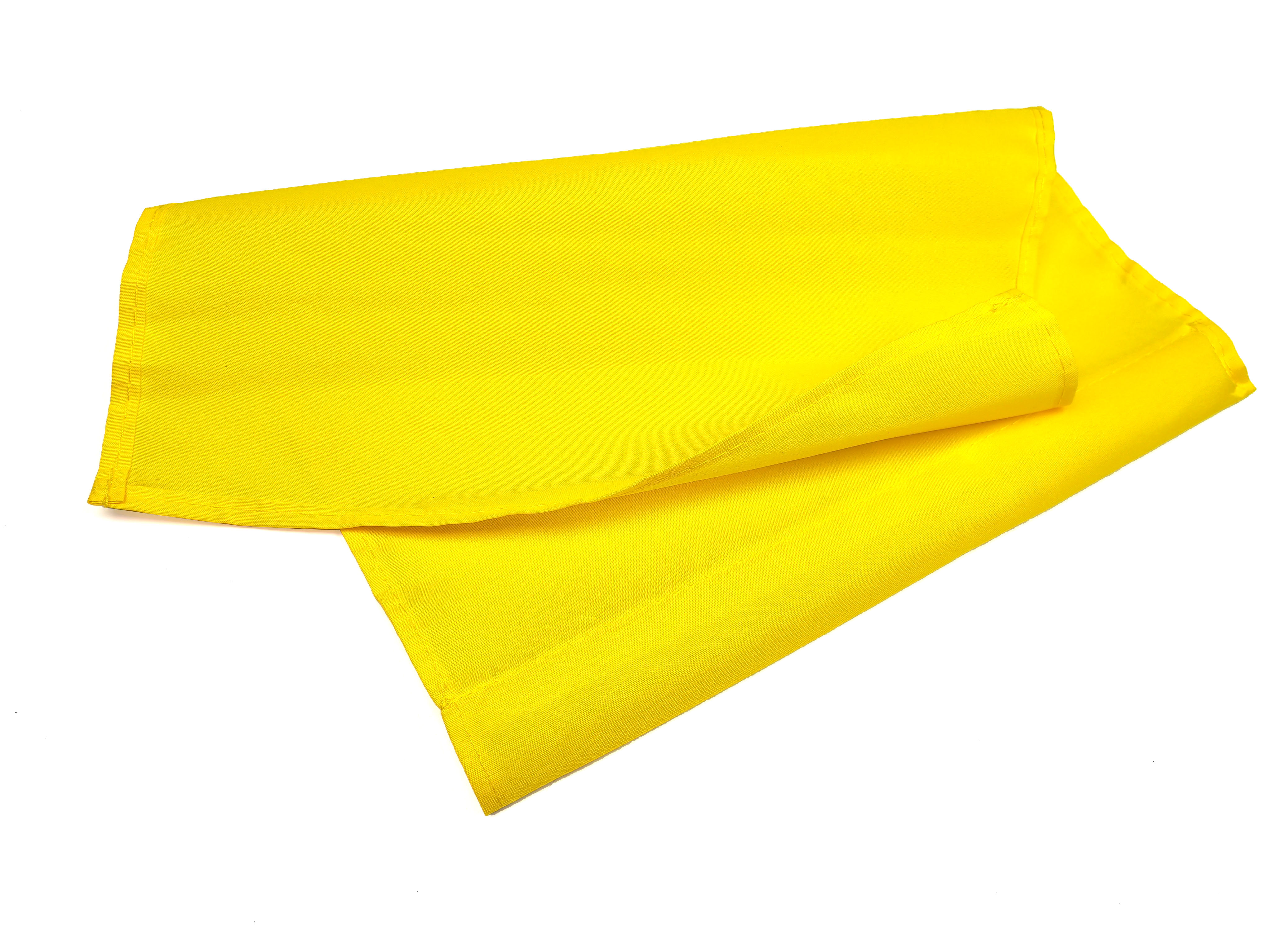 和居态 涤纶安全警示防护旗 黄350X450mm 个高清大图