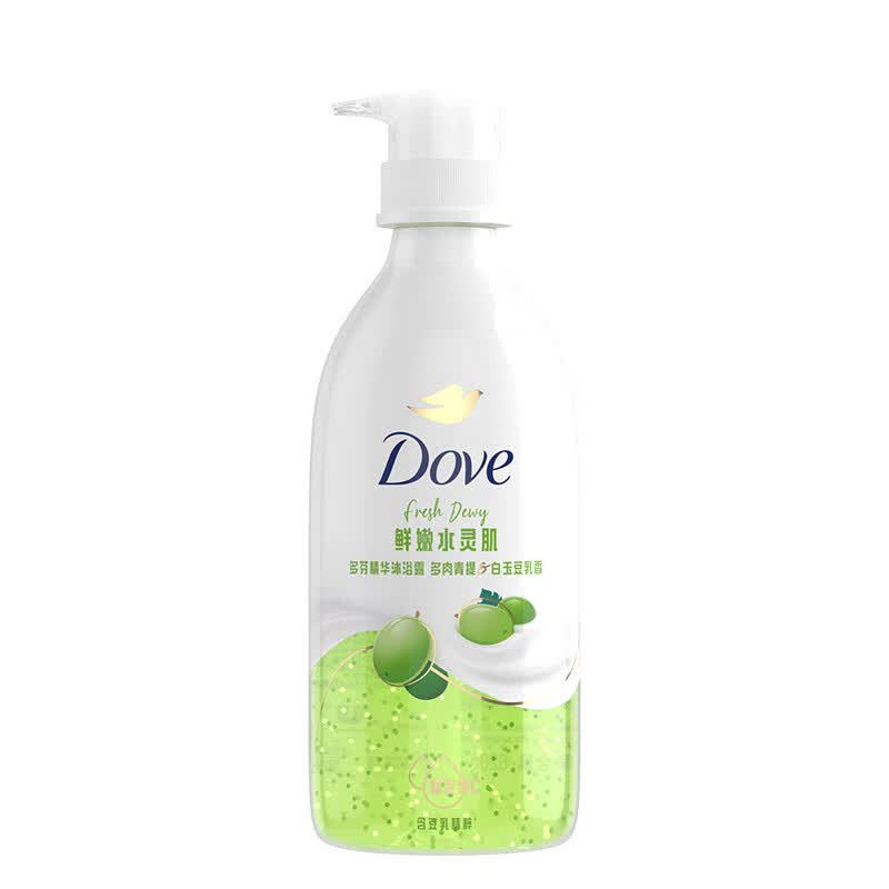 多芬(Dove)精华沐浴露多肉青提白玉豆乳香 620G*1瓶(单位:瓶)高清大图