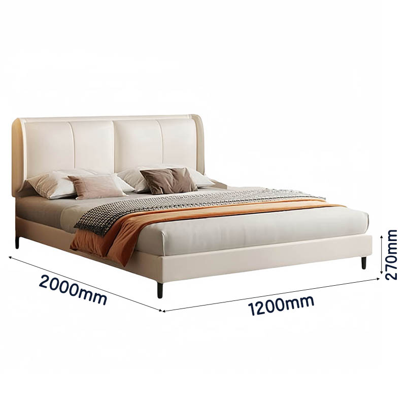 芙瑞塔床1.2米张高清大图