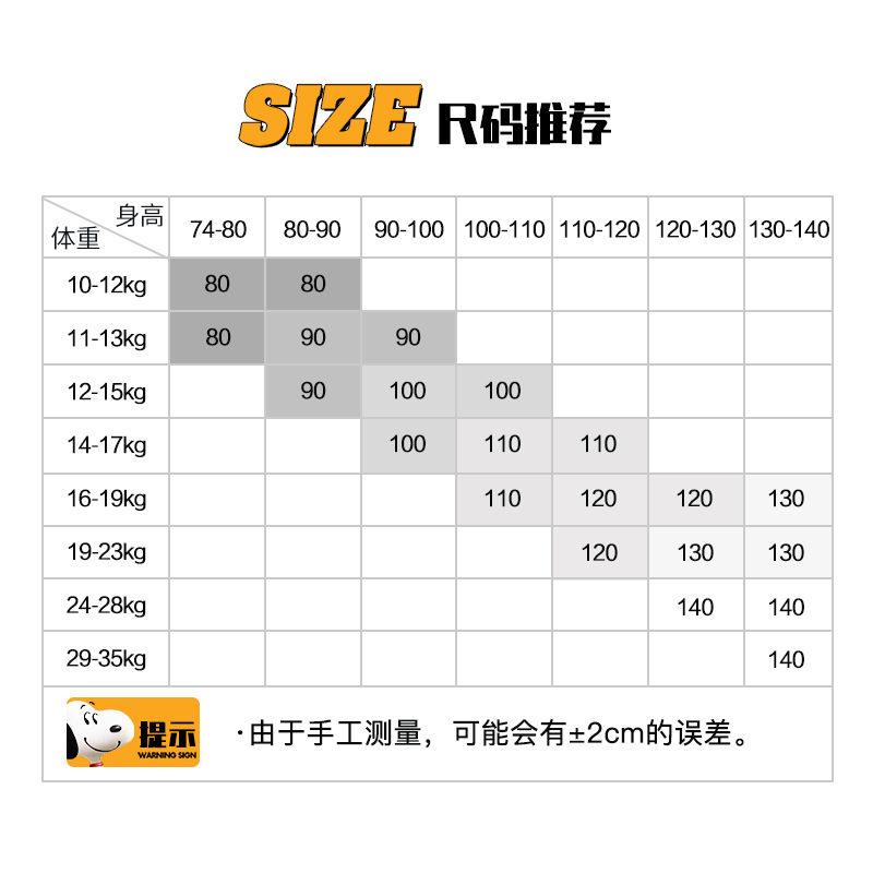 史努比(SNOOPY)童装毛衣外套男女中小童开衫毛衣秋装新款洋气外套上衣百搭HY21918