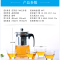 可美瑞特 茶语五件套/ 壶*1 小把杯*4 单套装
