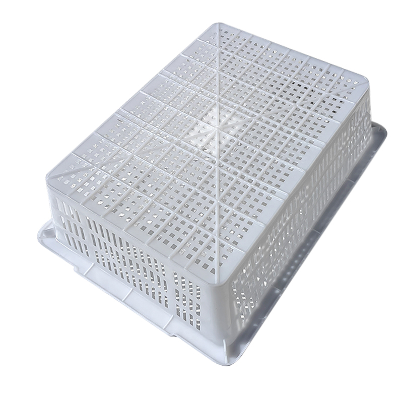 炯毅 收纳盒洗菜篮蔬菜塑料篮子配货框子长方形周转框收纳筐 加厚沥水筐 51cm*37.5cm*14.5cm 个高清大图