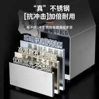 厨丰达 绞肉机切肉机商用多功能电动不锈钢全自动大功率强力碎肉馅灌香肠机 12型精铸款CFD-JR12J