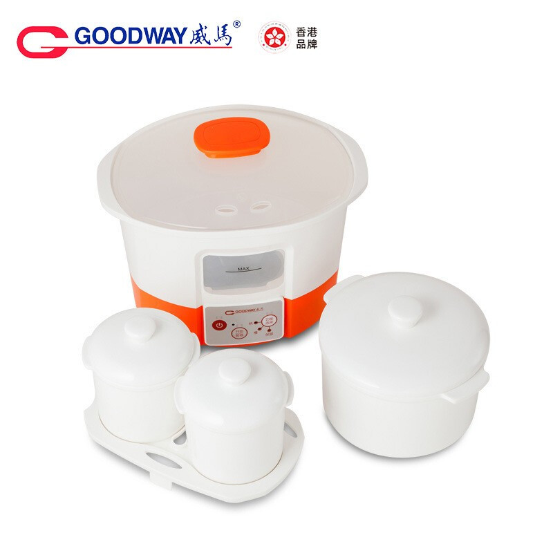 GOODWAY威马隔水电炖盅 GSP-352-22 微电脑隔水电炖盅炖锅陶瓷炖锅家用全自动隔水炖盅