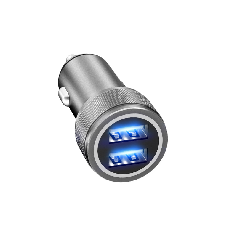纽曼 车载充电器C39-2 灰色高清大图