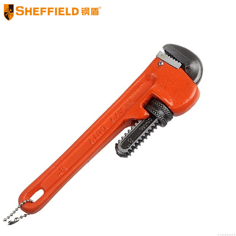 钢盾(SHEFFIELD) S104010 重型管子钳水管钳管钳10mm【家用】