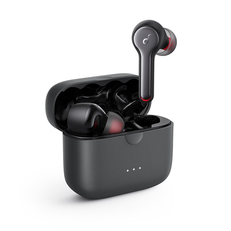 声阔 Soundcore Liberty Air 2真无线蓝牙耳机 钻石般音质 双耳立体声 苹果/华为手机适用 黑色